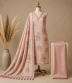 Premium Linen Printed Suit Set