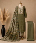 Premium Cotton Printed Suit Set
