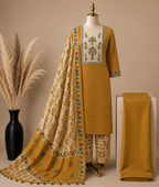 Premium Cotton Printed Suit Set