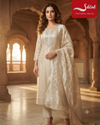 Premium Banarasi Silk Unstitched Suit Material